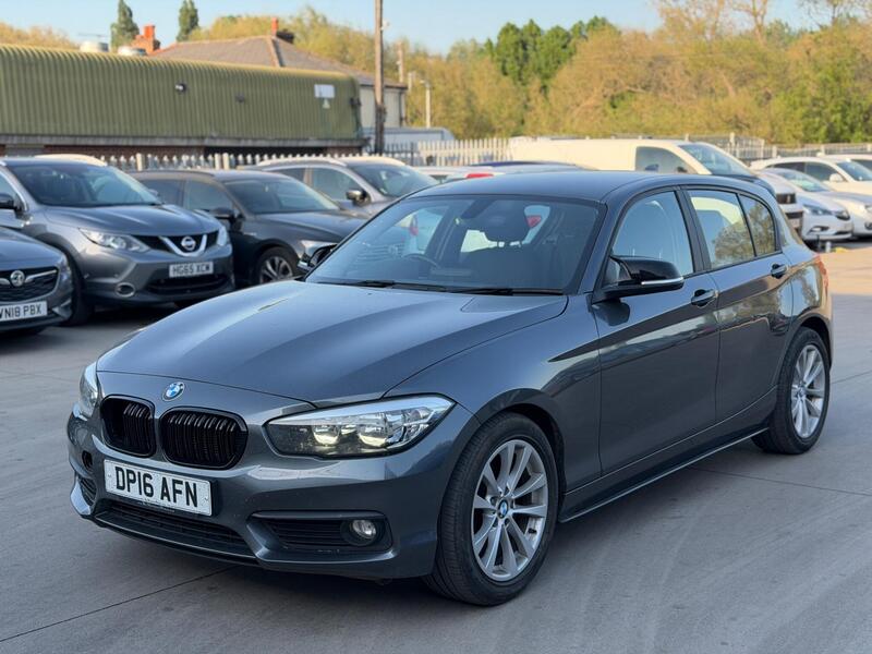 Cars lined up on the SH AutoSales forecourt